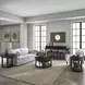 Weston Peppercorn Round Lift Top Occasional Table Set
