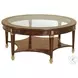 Senary Corsair Mahogany Cocktail Table