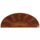 Hepplewhite Irish Mahogany Demilune Console Table