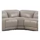 Ridgeway Gray Shark Leather Modular Zero Gravity Power Reclining Sectional with Power Headrest