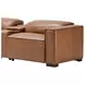 Uptown Tan Husk Leather 6 Piece Power Reclining Sectional