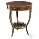 Circulo Light Crotch Mahogany Occasional Table