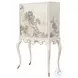 Lacca Veneziana Beige Lacquer Bar Cabinet