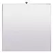 Noralie Silver and Gray Square Glass Top End Table with 1 Drawer