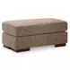 Meadowleaf Pecan Upholstered Rectangular Ottoman