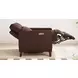 Arden Chestnut Leather Zero Gravity Power Recliner with Power Headrest and USB Charging