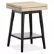 Craftsman Ridge Driftwood and Black Rectangular Lift Top Occassional Table Set