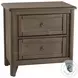 Woodbridge Dark Cashmere Arch Storage Platform Bedroom Set