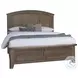 Woodbridge Dark Cashmere Arch Storage Platform Bedroom Set