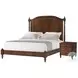 Brooksby Light Distressing Low Profile Panel Bedroom Set