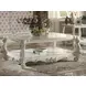 Versailles Bone White Rectangular Coffee Table