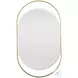 Track Soft Brass Mirror