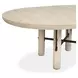 Sunset Cove Sanibel Brown 74" Extendable Oval Dining Table
