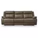 Ultra Max Biscotti 3 Piece Modular Power Reclining Sectional with USB Charging
