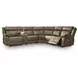Ultra Max Biscotti 6 Piece Modular Power Reclining Sectional with USB Charging