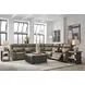 Ultra Max Biscotti 7 Piece Modular Power Reclining Sectional with USB Charging