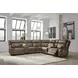 Ultra Max Biscotti 7 Piece Modular Power Reclining Sectional with USB Charging