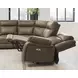 Ultra Max Biscotti 6 Piece Modular Power Reclining Sectional with USB Charging