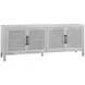 Pentak White Wash 4 Door Server