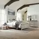 Homestead Antique White and Tobacco 6 Drawer Dresser with Mirror