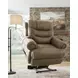 Created Comfort Earth Power Lift Recliner with Power Headrest and Heat Massage