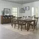 Midland Falls Rustic Brown 7 Piece Extendable Rectangular Dining Set