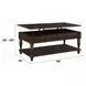 Farrel Walnut Rectangular Lift Top Cocktail Table