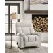 Mcarlie Cobble Stone Performance Fabric Rocker Recliner