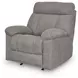 Mcarlie Smoke Performance Fabric Rocker Recliner
