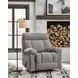 Mcarlie Smoke Performance Fabric Rocker Recliner