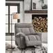 Mcarlie Smoke Performance Fabric Rocker Recliner