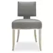 Reserved Seating Pewter Upholstered Side Chair Set of 2
