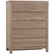 Tide And Timber Clear Oak Panel Storage Bedroom Set