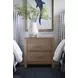 Tide And Timber Clear Oak 2 Drawer Nightstand