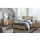 Tide And Timber Clear Oak Queen Panel Storage Bed