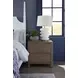 Tide And Timber Gray Oak 2 Drawer Nightstand