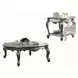 Picardy Antique Platinum Rectangular Coffee Table