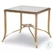 Cortona Antique Brass Occasional Table