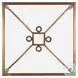 Cortona Antique Brass Occasional Table