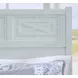 Tide And Timber Blue Maple King Fretwork Panel Bed