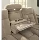 Ultimax Brownstone 87" Zero Gravity Power Reclining Sofa with USB Charging and LED