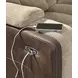 Ultimax Brownstone Zero Gravity Power Recliner with USB Charging