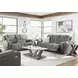 Ultimax Shadow 76" Zero Gravity Power Reclining Loveseat with Console and USB Charging