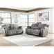 Ultimax Shadow 76" Zero Gravity Power Reclining Loveseat with Console and USB Charging