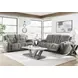 Ultimax Shadow 76" Zero Gravity Power Reclining Loveseat with Console and USB Charging