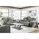 Ultimax Shadow 76" Zero Gravity Power Reclining Loveseat with Console and USB Charging