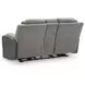 Ultimax Shadow 76" Zero Gravity Power Reclining Loveseat with Console and USB Charging