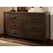 Lodge and Loft Dark Oak Floating Panel Bedroom Set