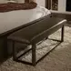Lodge and Loft Sedona Brown Performance Fabric Bed Bench