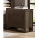 Lodge and Loft Dark Oak 2 Drawer Nightstand
